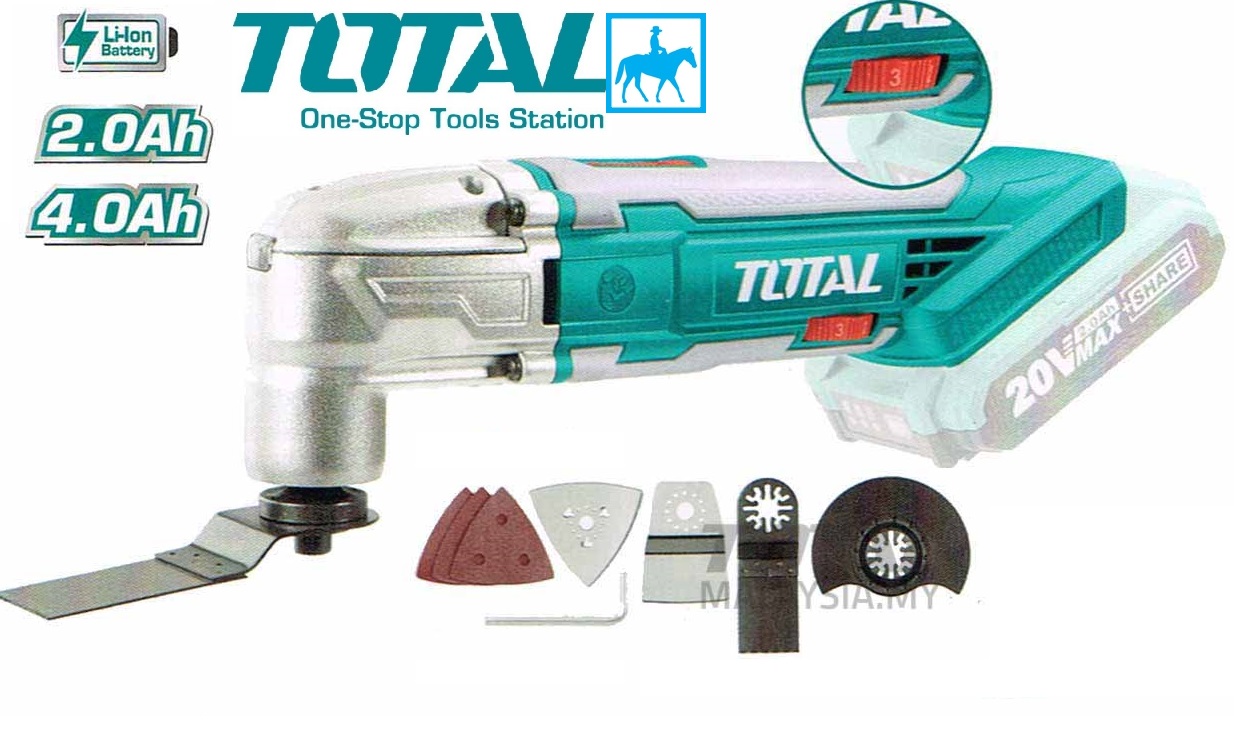 [HCM]Máy Cắt Đa Năng Dùng Pin 20V TOTAL TMLI2001