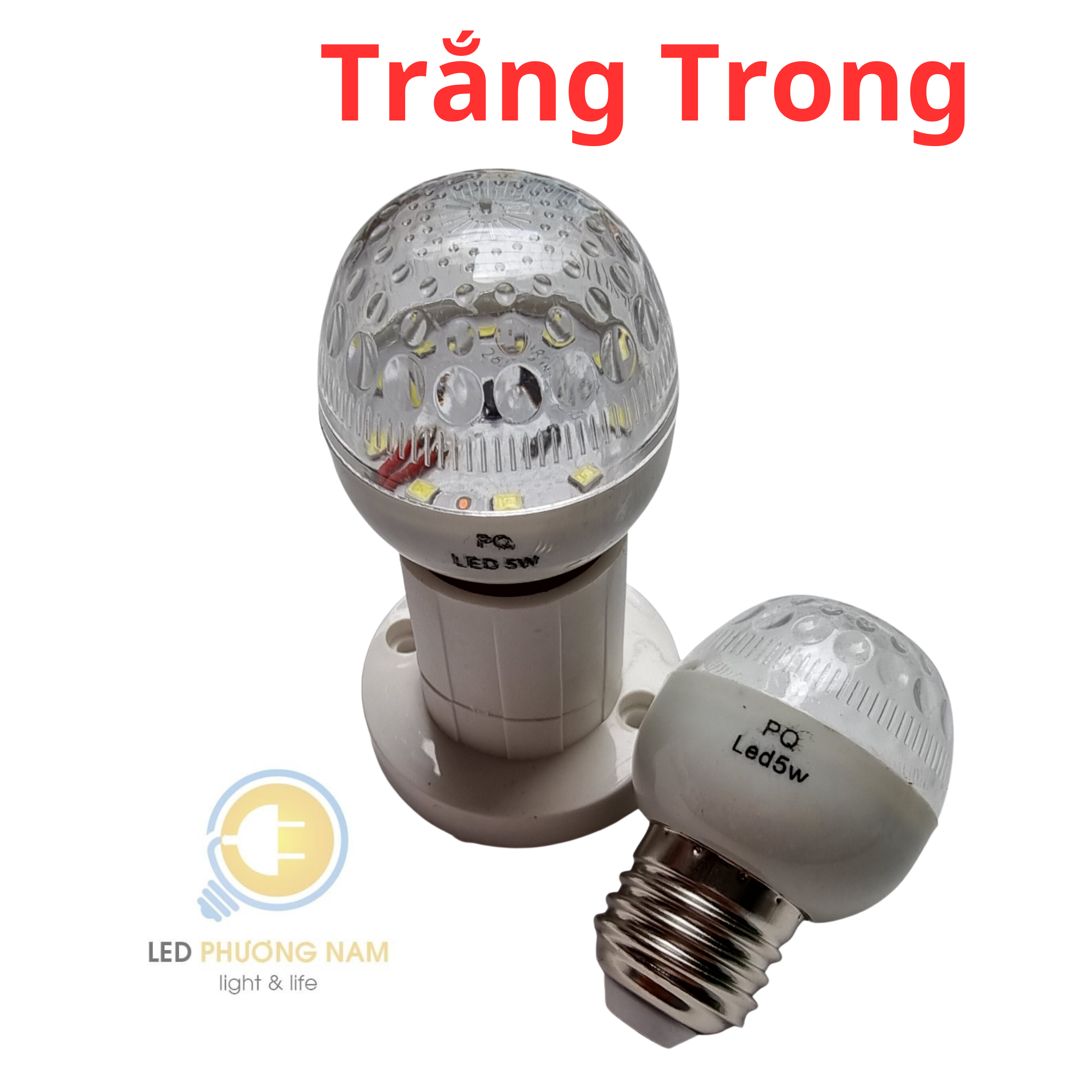 Chanh Led Đỏ 5w [ đèn bàn thờ ]