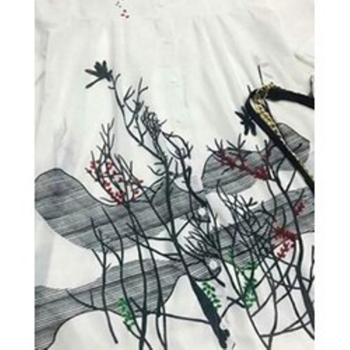 [HCM]Đầm Sơ Mi In Họa Tiết Galice ( kèm ảnh thật )❣️[Giá gốc tận xưởng]