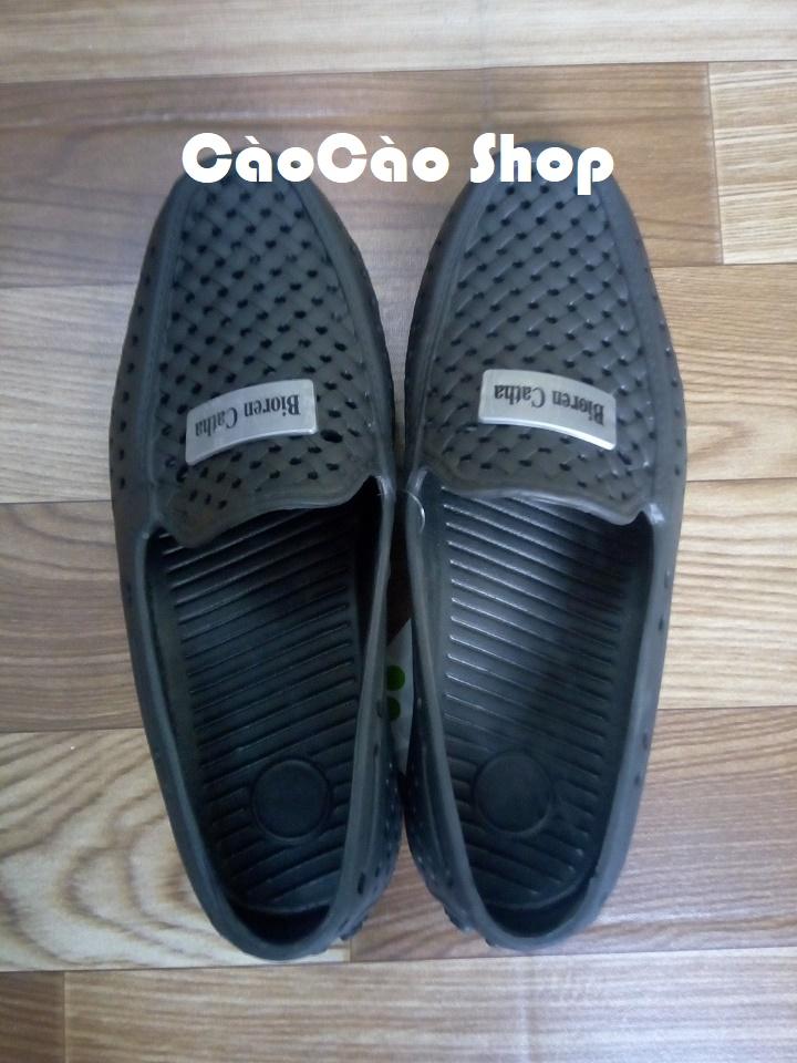 [HCM]GIÀY NHỰA ĐI MƯA NAM THỜI TRANG