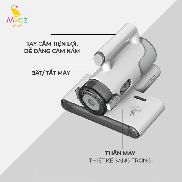 MÁY HÚT BỤI GIƯỜNG NỆM MOAZ BÉBÉ MB-037