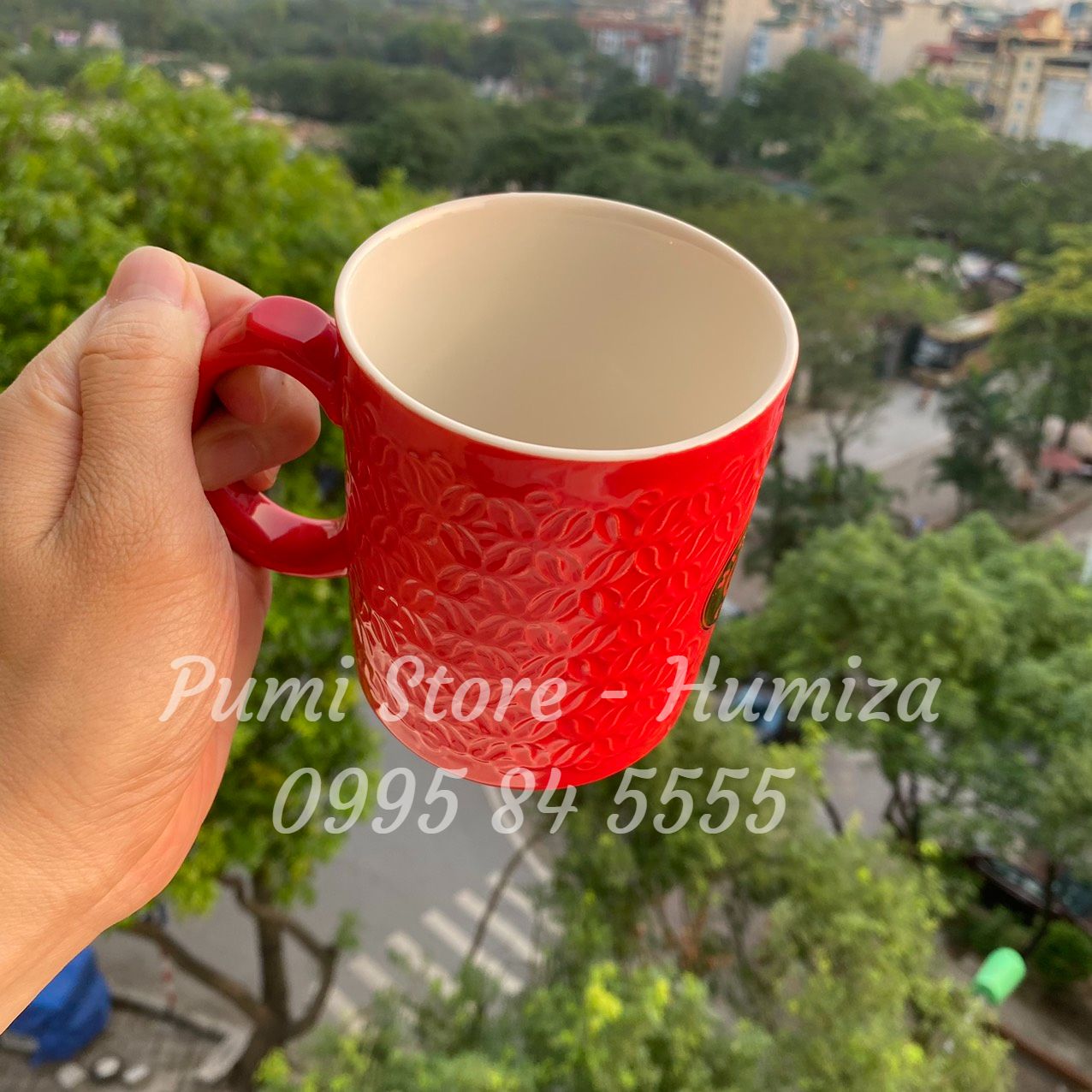 Ly sứ Highlands Coffee 430ml - Hàng chính hãng