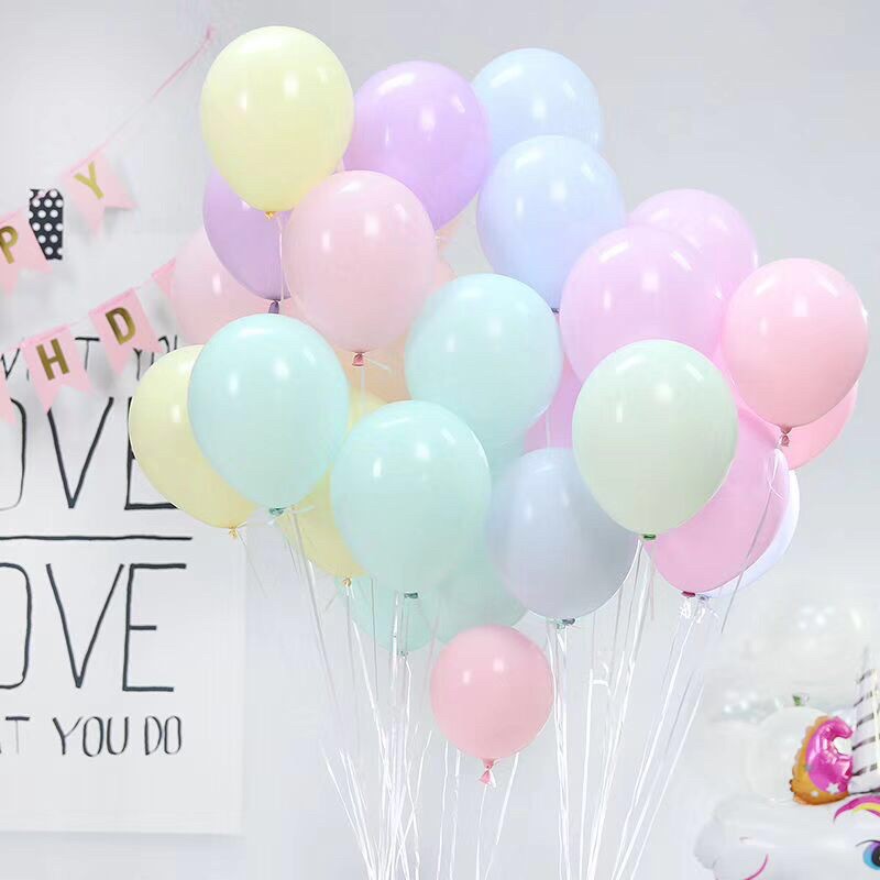 Bóng bay paster size 10inh trang trí giá sỉ