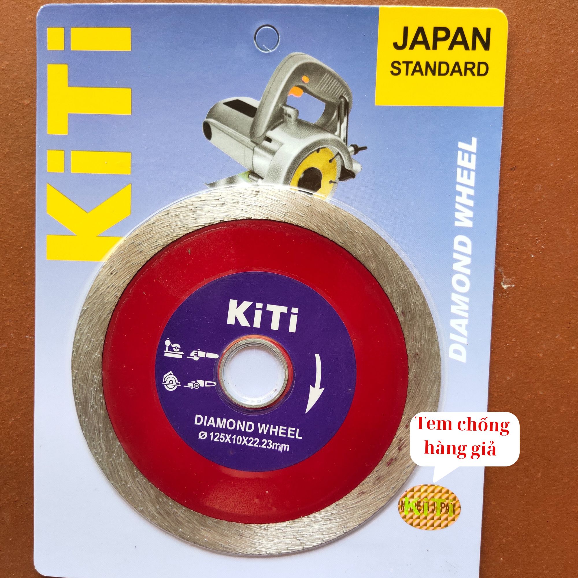 Lưỡi cắt gạch cắt đá 125mm hiệu kiti - hàng xịn
