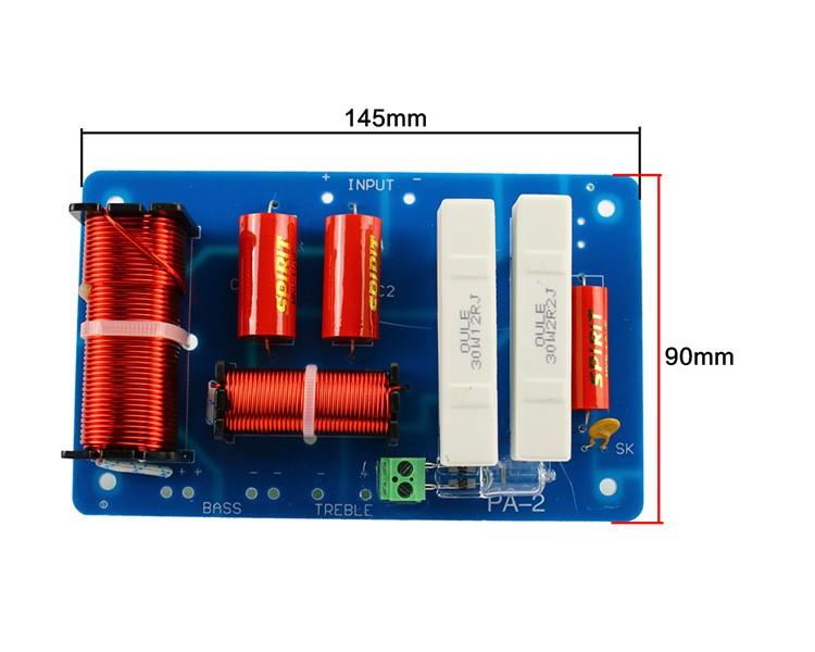 Bộ 2 mạch phân tần loa 2way PA2