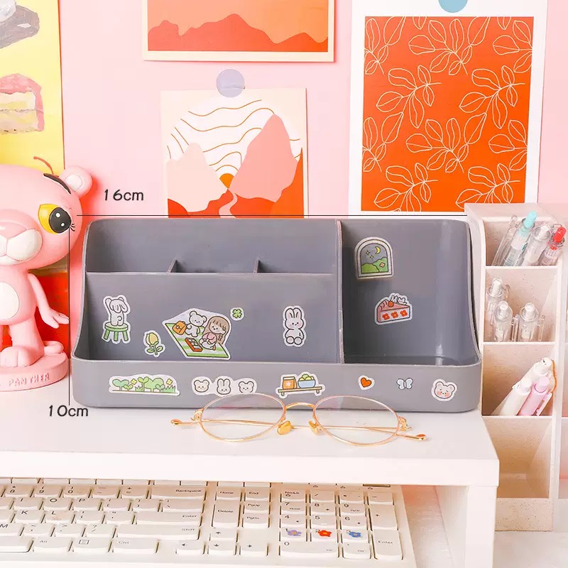 Hộp đựng đa năng 2 tầng - kệ mini