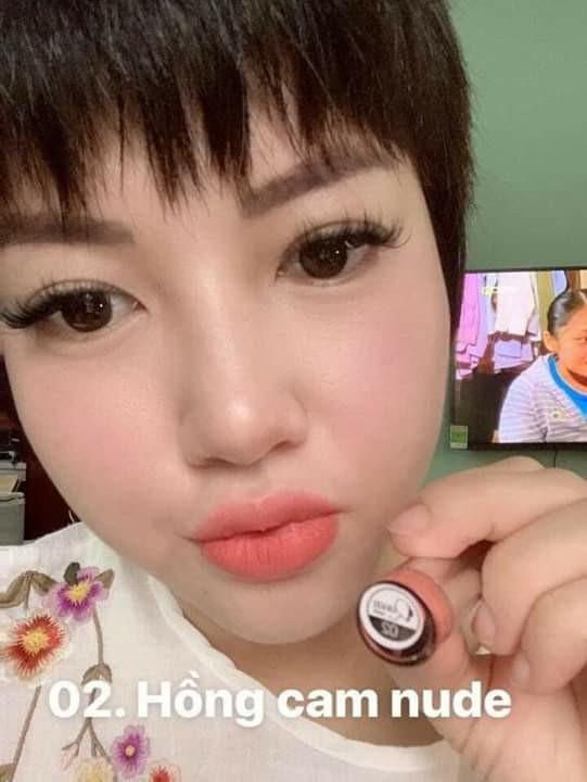Son Kem Lì Queen - Màu Hồng Cam Nude
