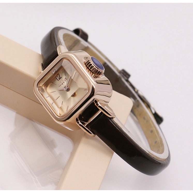 Đồng hồ nữ thời trang Julius Hàn Quốc JA-496 dây da