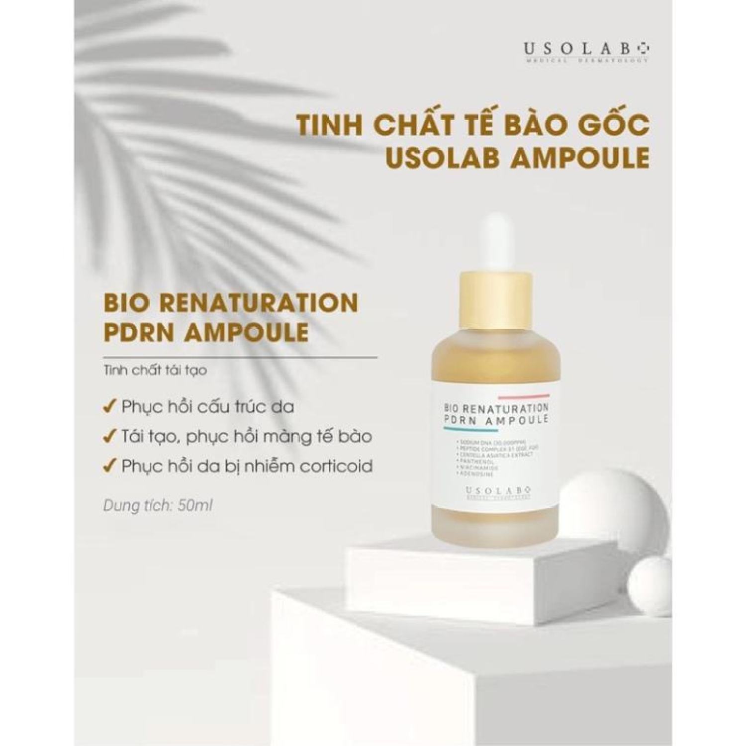 [Hàng Chính Hãng] Serum trắng da Brightening Bleaching Ampoule Usolab