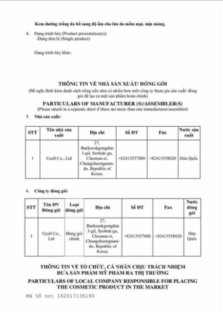 Thay da nhân sâm Mq Skin- Thay da Nhân sâm Mqskin