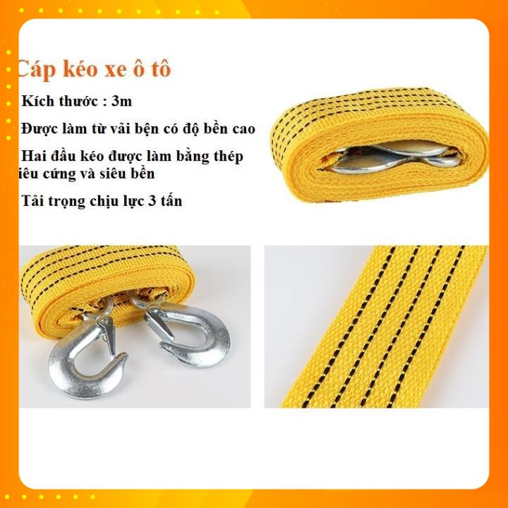 Bộ dụng cụ cứu hộ 9 món dành cho xe ô tô