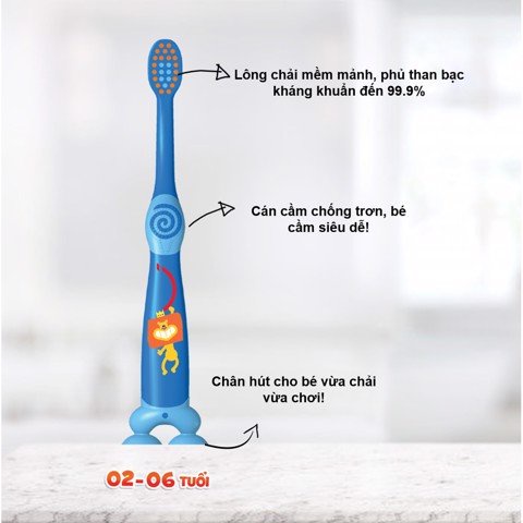 Bàn Chải Đánh Răng P/S Trẻ Em 2 - 6 Tuổi (Màu Ngẫu Nhiên)
