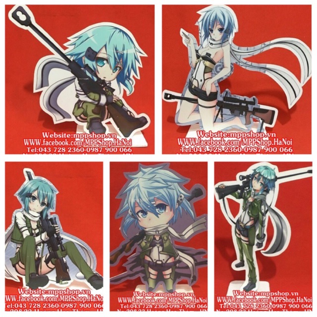Standee sinon sword ard online mẫu ngẫu nhiên