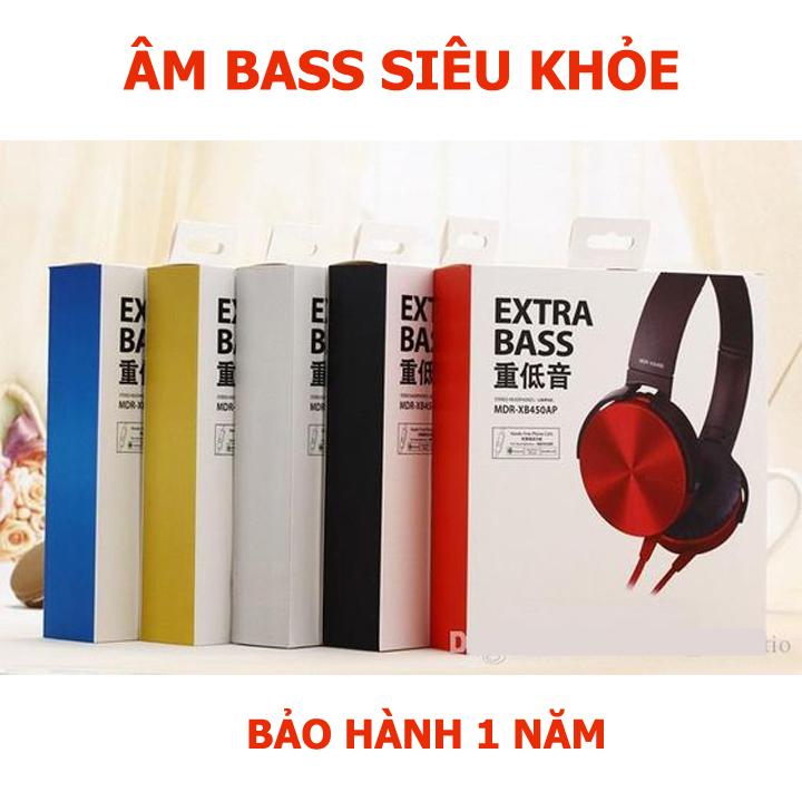 TAI NGHE SONY EXTRA BASS 450 AP CÓ MIC