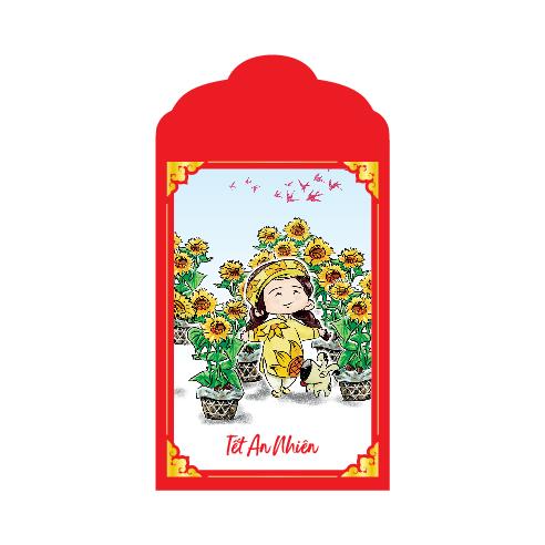 [HCM]Bao lì xì Tết (1 xấp/50 bao)