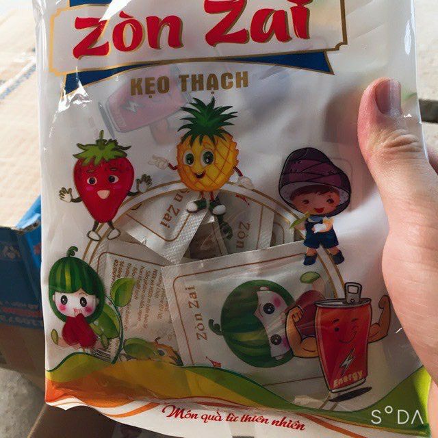 KẸO THẠCH ZÒN ZAI DUY PHÁT TÚI 400G