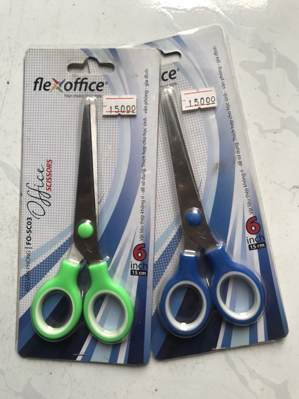 (1 Cây) Kéo Văn Phòng Thiên Long Flexoffice FO-SC03