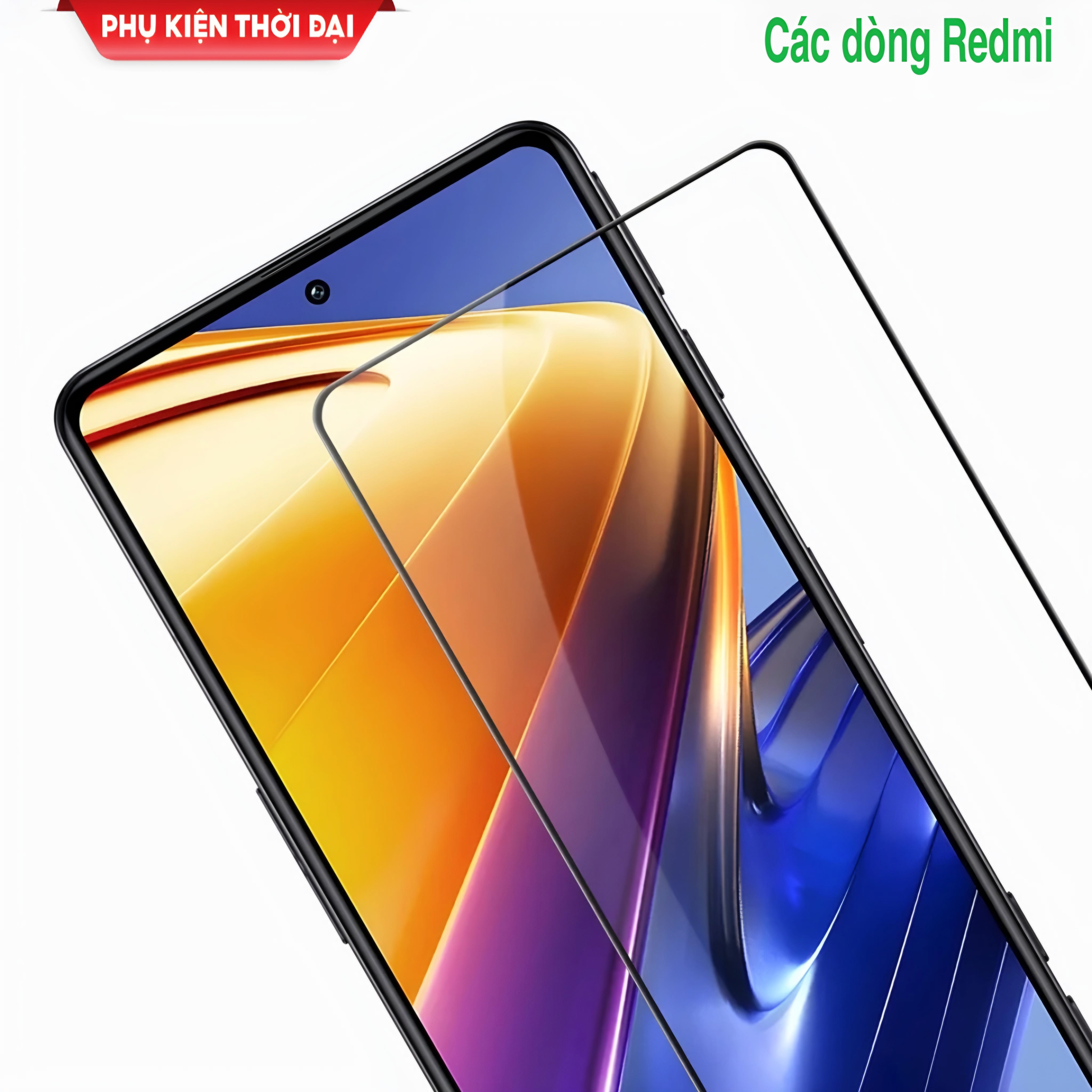 Cường lực Xiaomi Mi 9T / Redmi K20 / K20 Pro / K30 / K30 5G / K40 / K40 Gaming / K50 / K50 Gaming / K60 Full màn viền mỏng