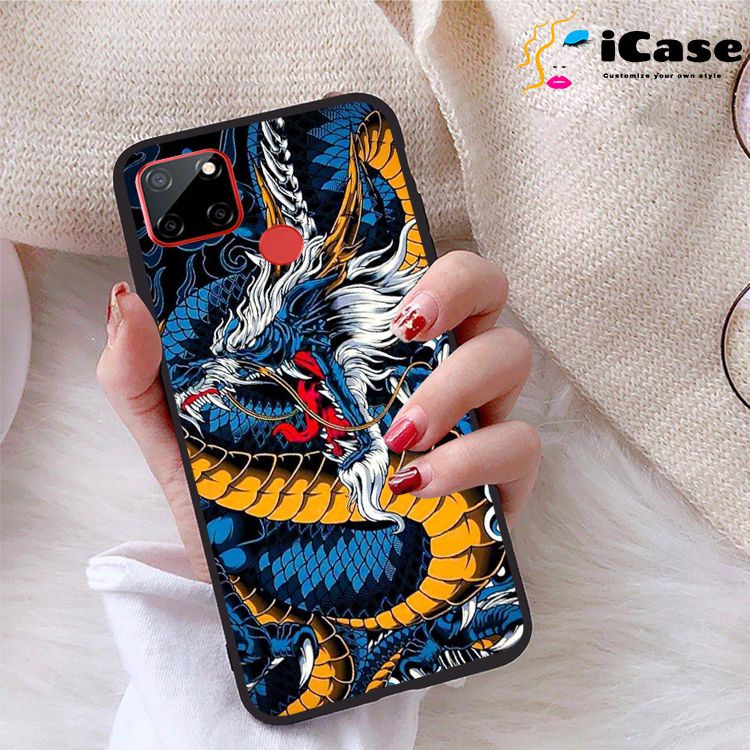 Ốp lưng Realme C12 viền dẻo TPU BST Rong