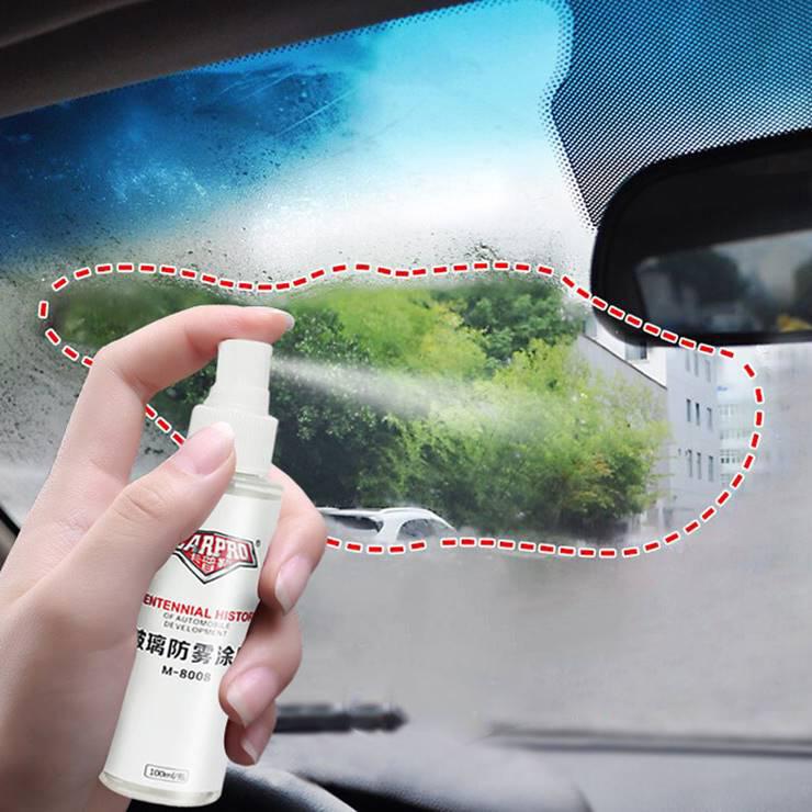 Chai Xịt Phủ Nano Chống Nước Kính Lái Ô Tô Tạo Hiệu Ứng Lá Sen CarPro M-8008 Dung Tích 100ml
