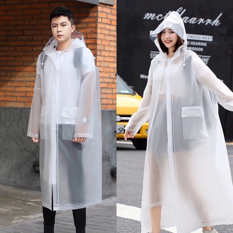 Áo mưa trong suốt dáng dài vành rộng có khóa kéo tiện lợi - áo mưa đi xe máy trong suốt có khoá kéo tiện lợi, áo mưa đi xe máy trong suốt có khoá kéo tiện lợi - áo mưa trong suốt dáng dài vành rộng có khóa kéo tiện lợi cho 1 người