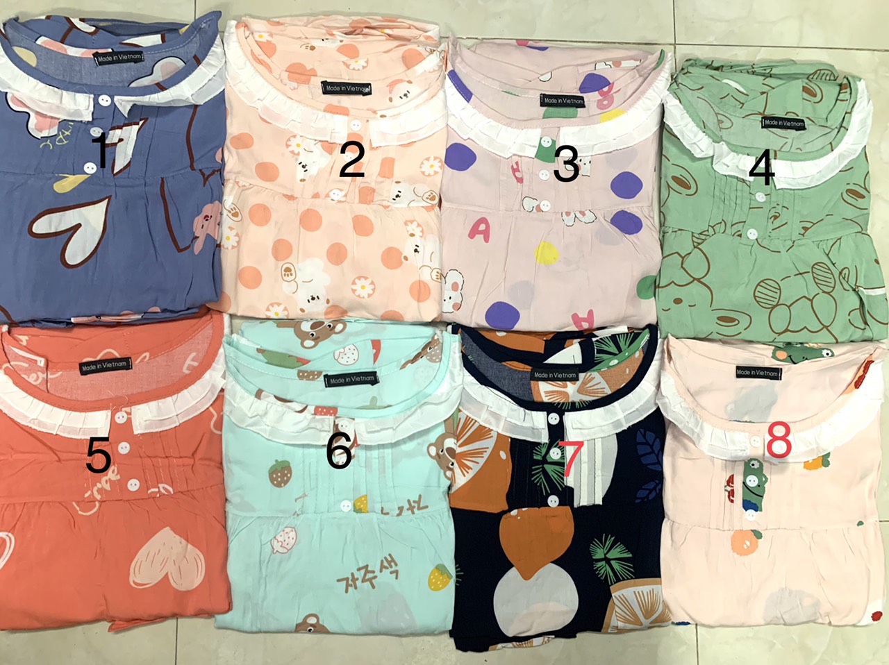 Super Cool Linen Maternity Set with Lotus Collar