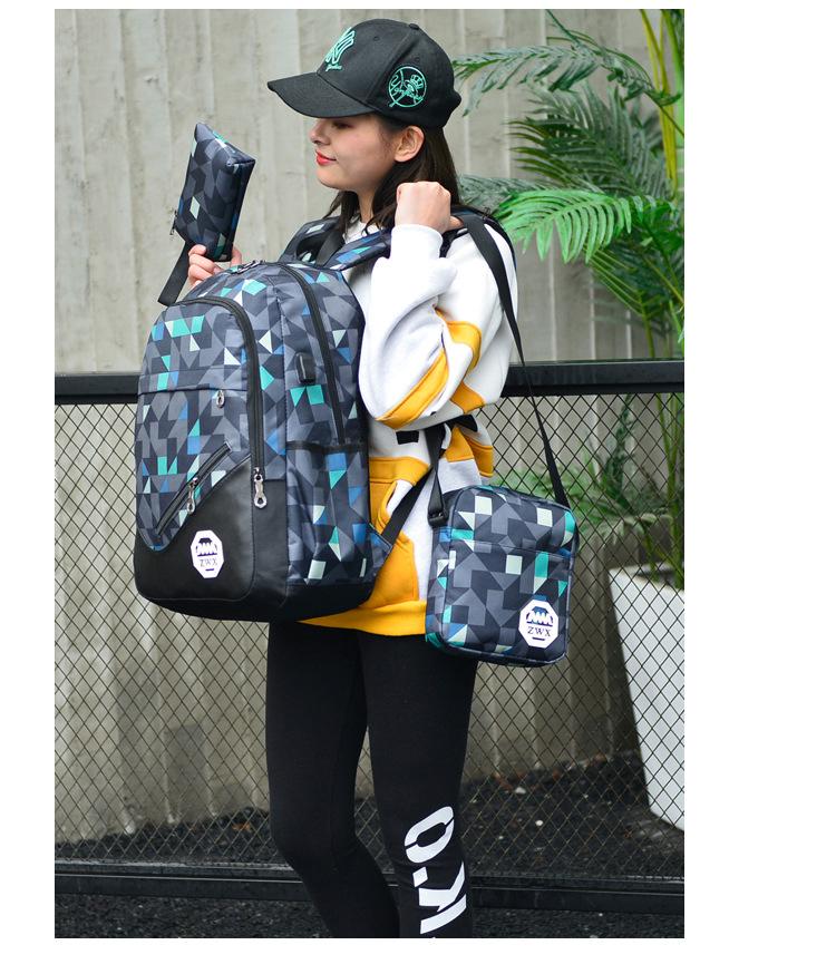 Combo Balo + Túi Chéo + Túi Cầm Tay Thời Trang Cá Tính