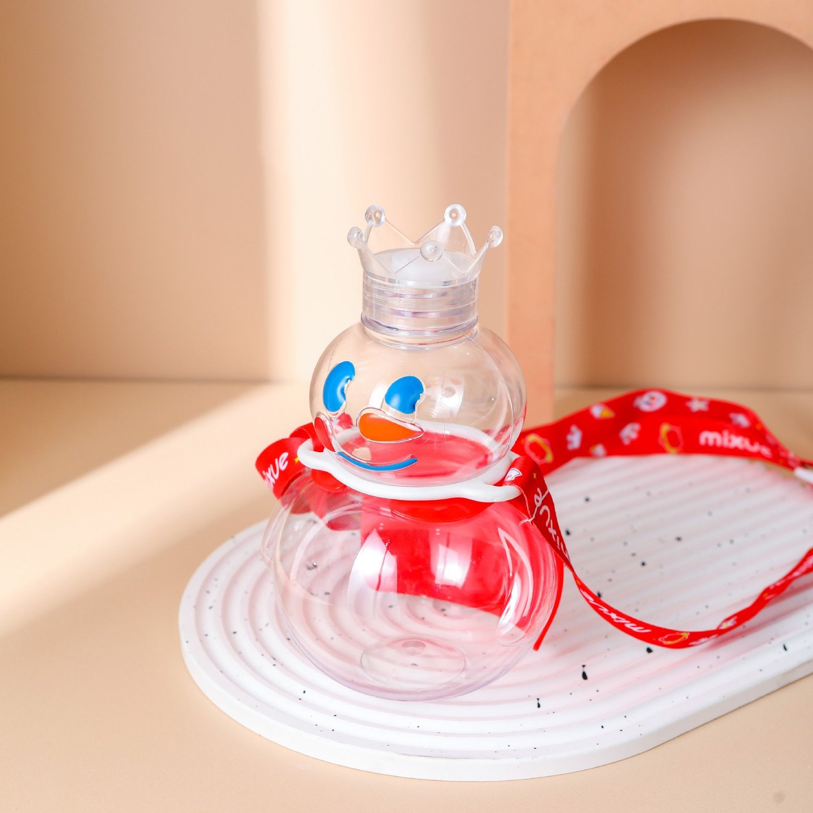 [700ml] BÌNH NƯỚC NGƯỜI TUYẾT MIXUE SIÊU CUTE [DÂY ĐEO]