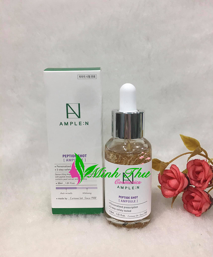 Tinh Chất Serum Ample:N Trắng mịn, căng bóng da