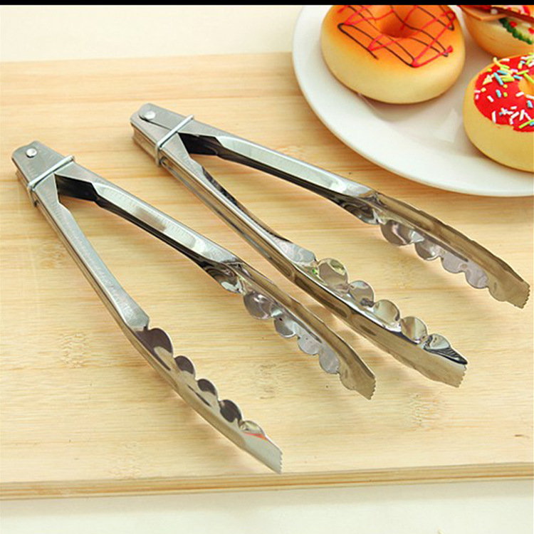 Kẹp inox gắp thức ăn, gắp đá, gắp đồ nóng