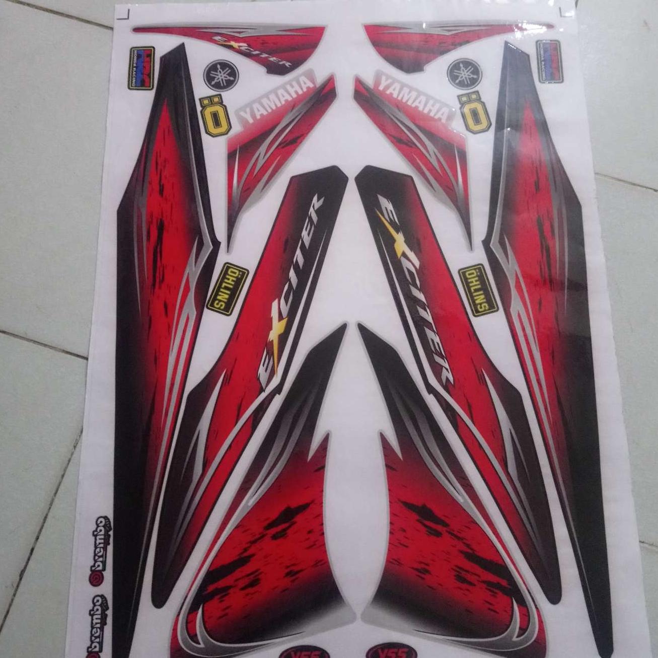 Tem rời exciter 2006 đỏ bạc