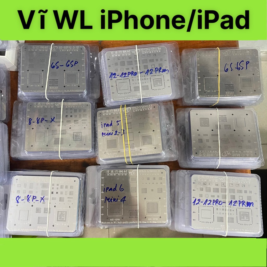 Vỉ làm chân ic I.P.H.O.N.E I.P.A.D WL xịn