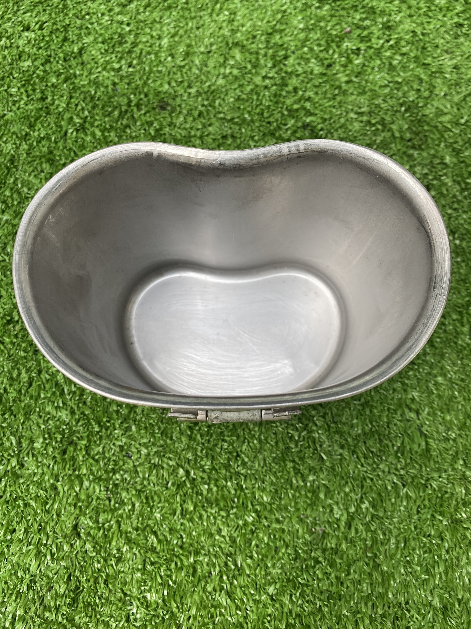[HCM]Ca Inox Mỹ 1965 1966 ca đựng nước US xưa