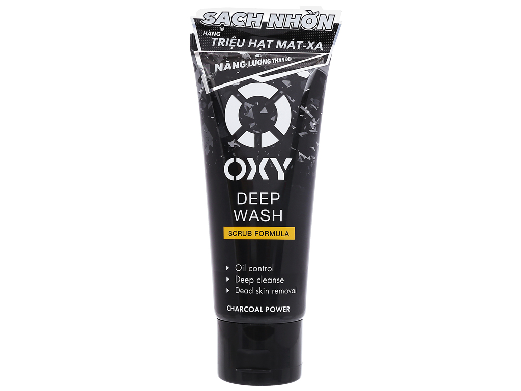[HCM]Kem Rửa Mặt Sạch Sâu OXY Deep Wash (Cream) 100g