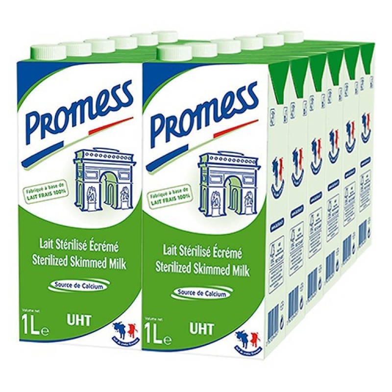 Sữa tươi Promess 1L Không béo