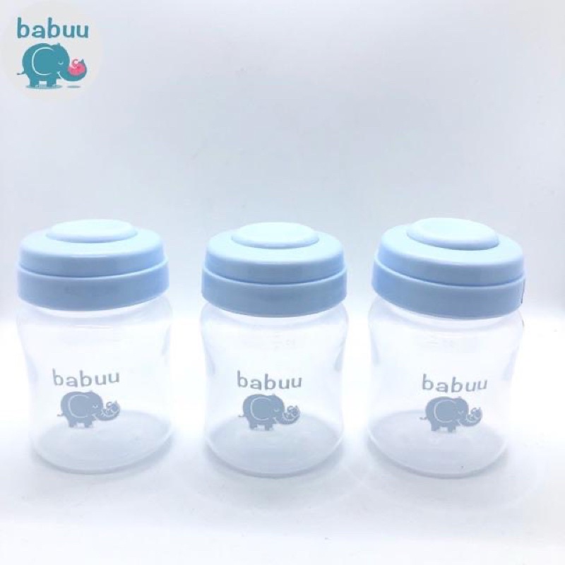 [Hoàn Tiền 10%]Bình trữ sữa babu 120ml