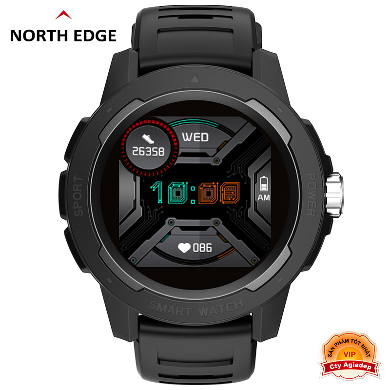 Đồng hồ thông minh Giormani Mars chống nước Pin 20 ngày + Bluetooth + 2 dây đeo android ios