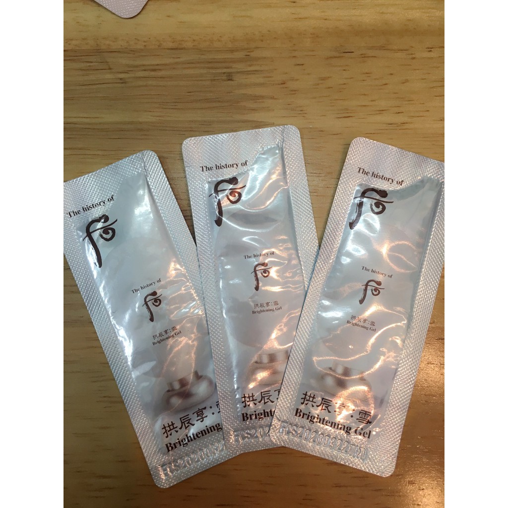 Combo 10 Gói Tẩy Da Chết Whoo xịn