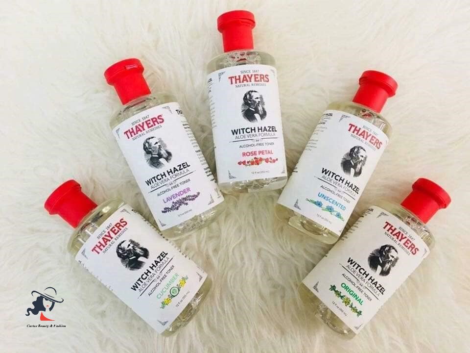 Nước hoa hồng Thayers Alcohol Free Witch Hazel Toners