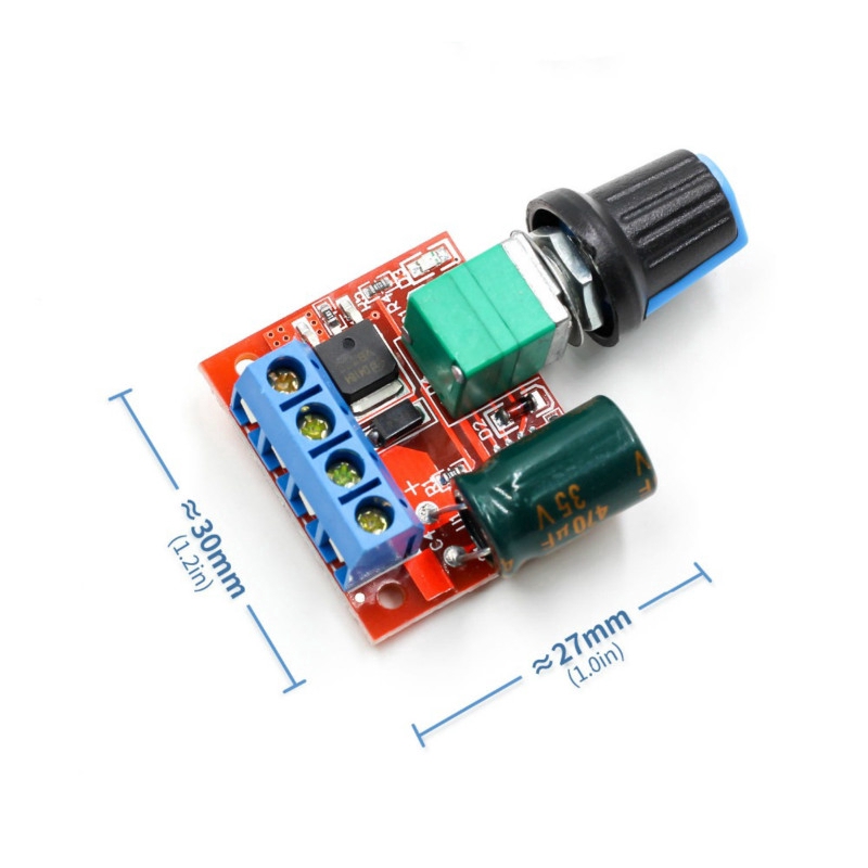 Mạch điều khiển tốc độ động cơ PWM DC 5-35V 5A