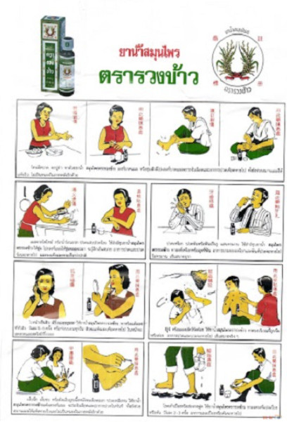 Dầu đa chức năng bông lúa Minyak Thái Lan 24ml