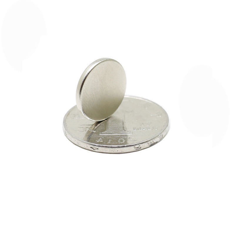 Nam châm viên 14x1mm loại nam châm đất hiếm (set 10 viên )