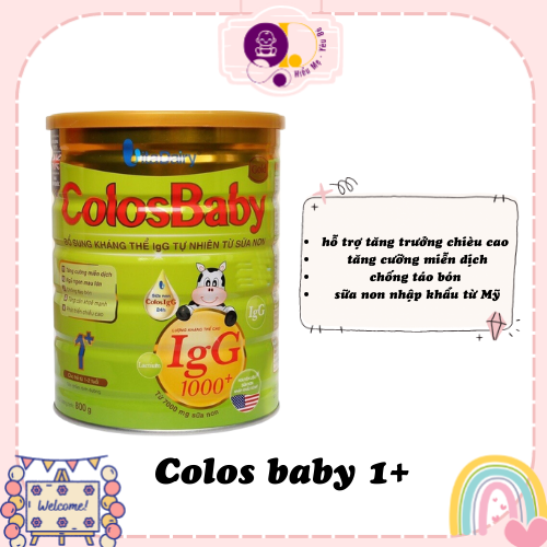 Sữa Colosbaby Gold 0+, 1+, 2+ 800g ( Date mới nhất )