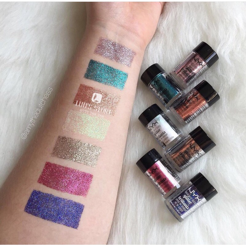 [Nhập RAISINGSTAR18, giảm 30k cho đơn 99k]Nhũ Mắt NYX Glitter Brillants