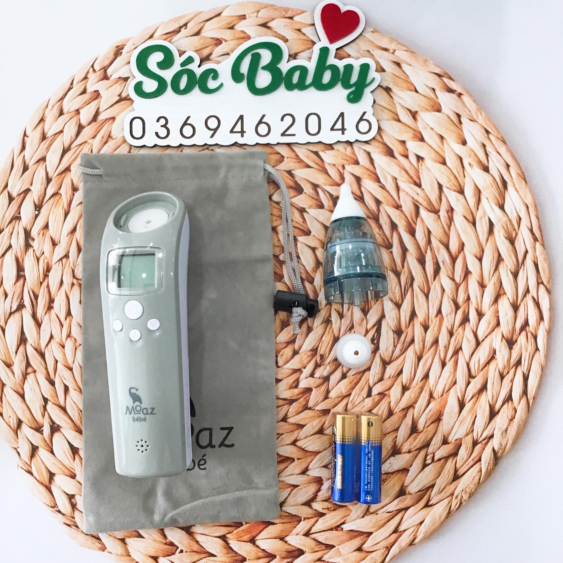 Máy hút mũi thông minh MOAZ Bebe MB010