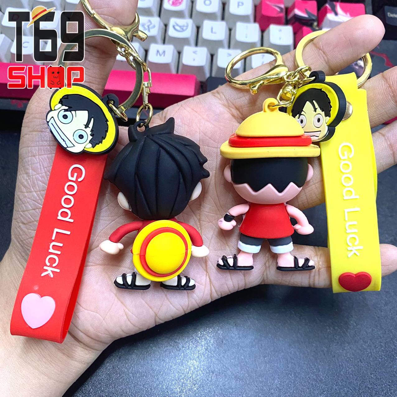 Móc khóa mô hình Luffy - anime One Piece [T69 Shop]