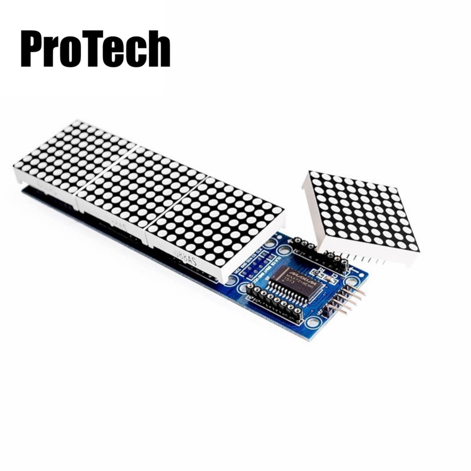 Module Led Matrix 4 Max7219, Led ma trận 4