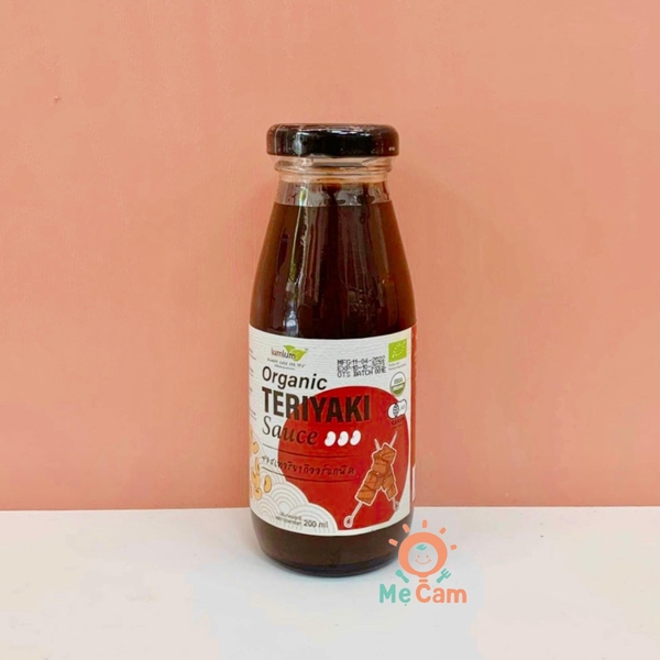 Sốt Teriyaki hữu cơ Lumlum 200ml