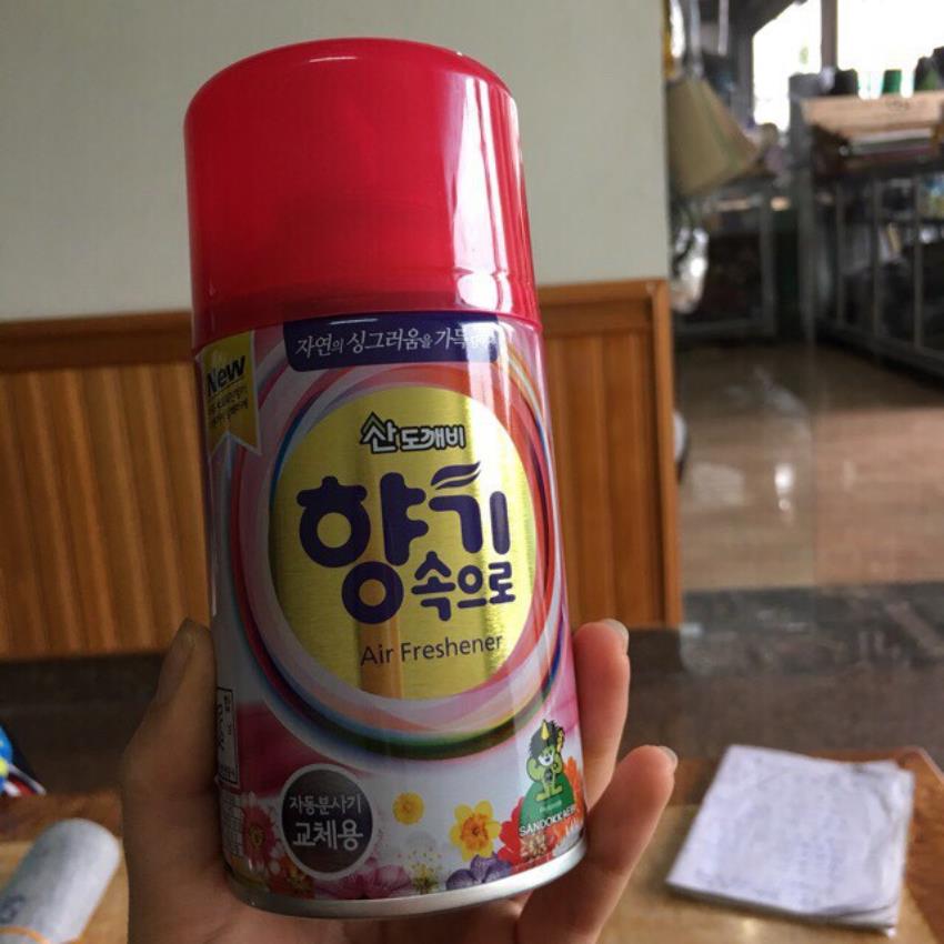 BÌNH XỊT KHỬ MÙI Ô TÔ HƯƠNG CAFE - HÀN QUỐC