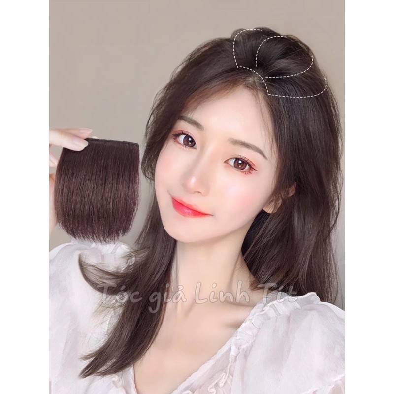 tóc giả phím phồng ngắn 🥰TÓC THẬT 🥰 độn phồng loại ngắn